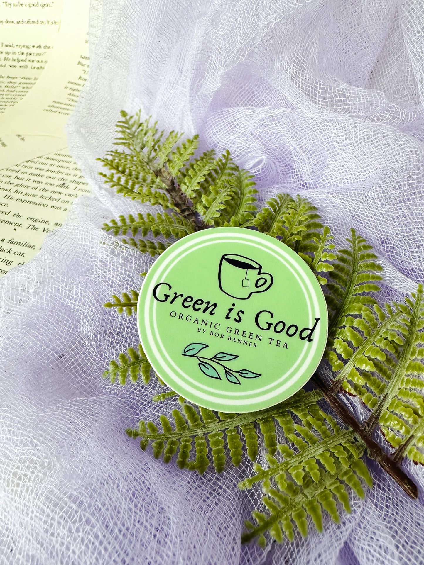 Green is Good Sticker