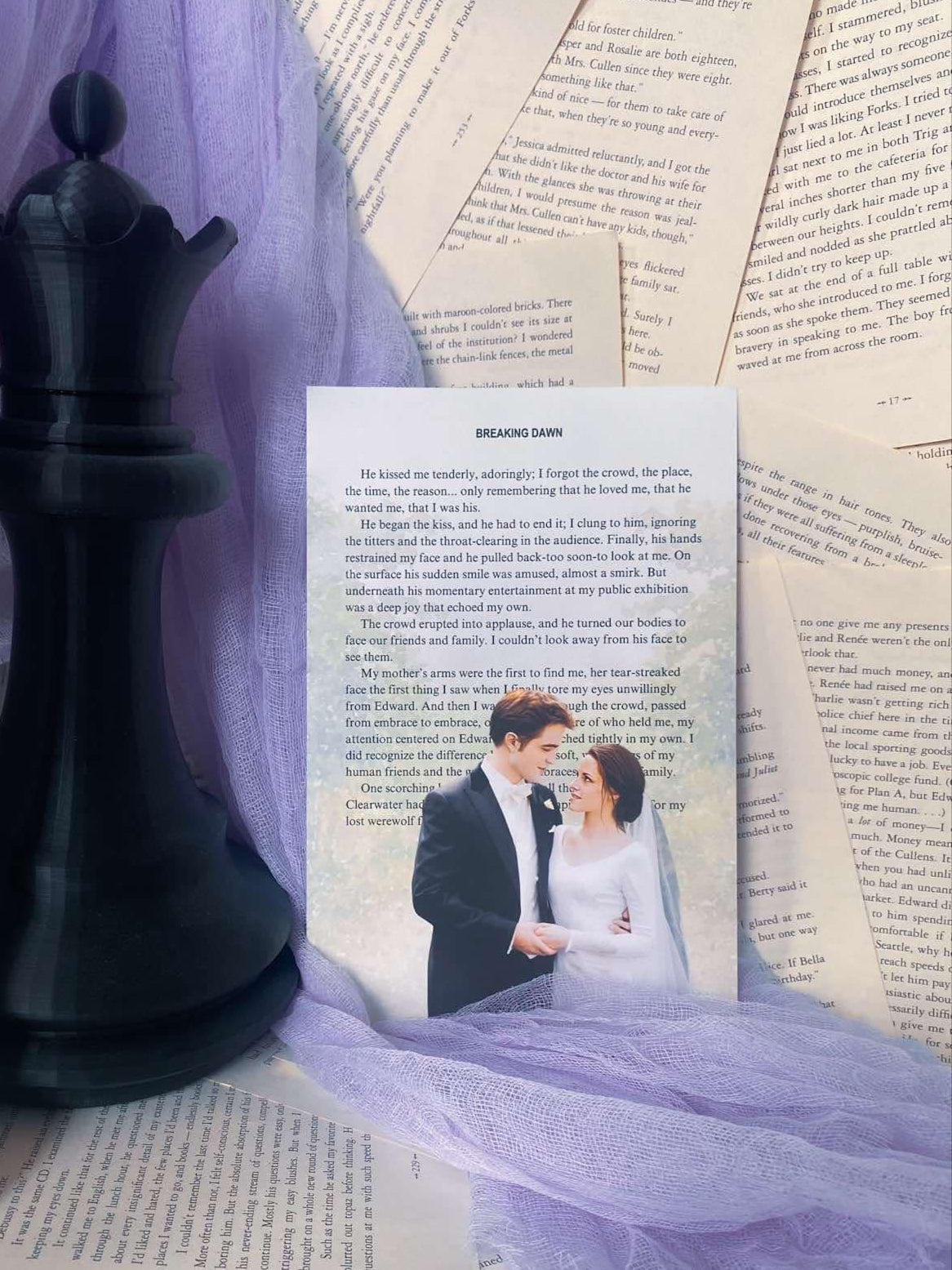 Breaking Dawn Book Page Art