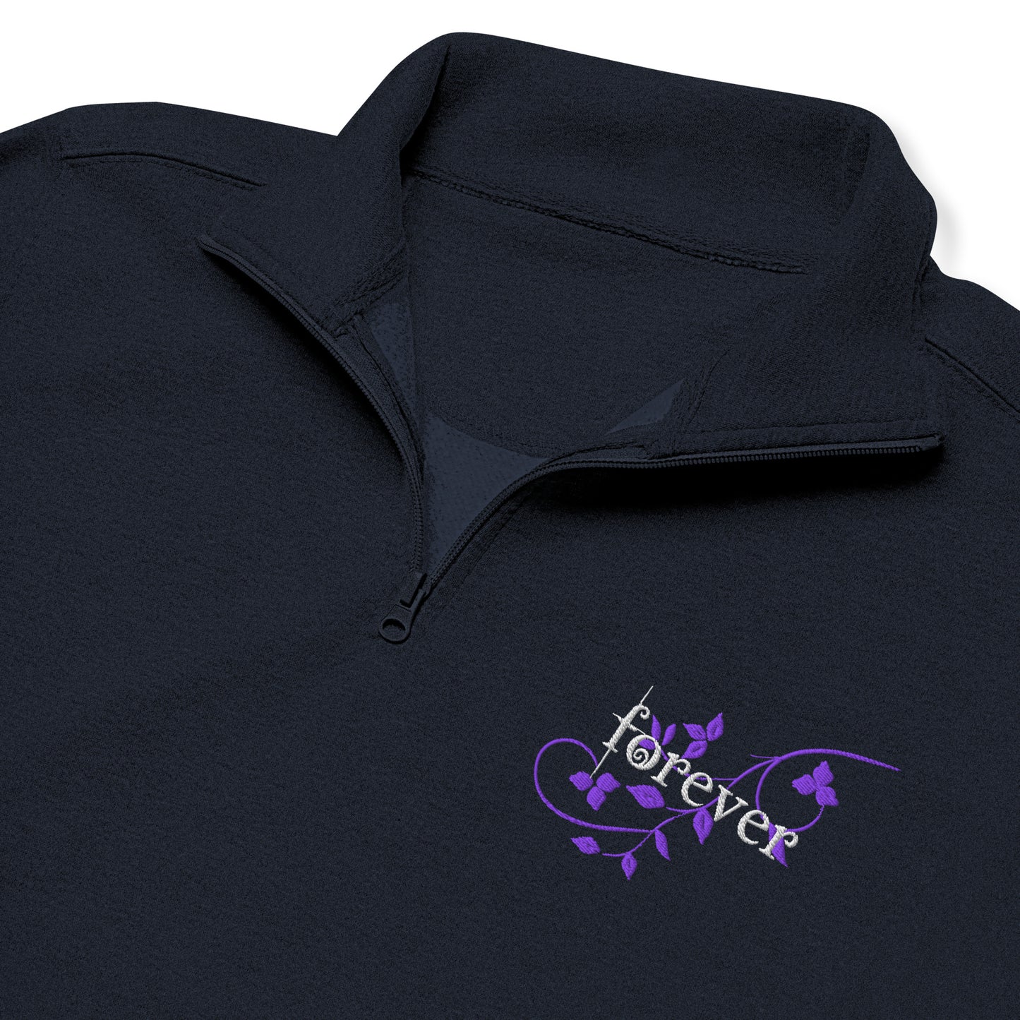 Forever Embroidery Fleece Pullover