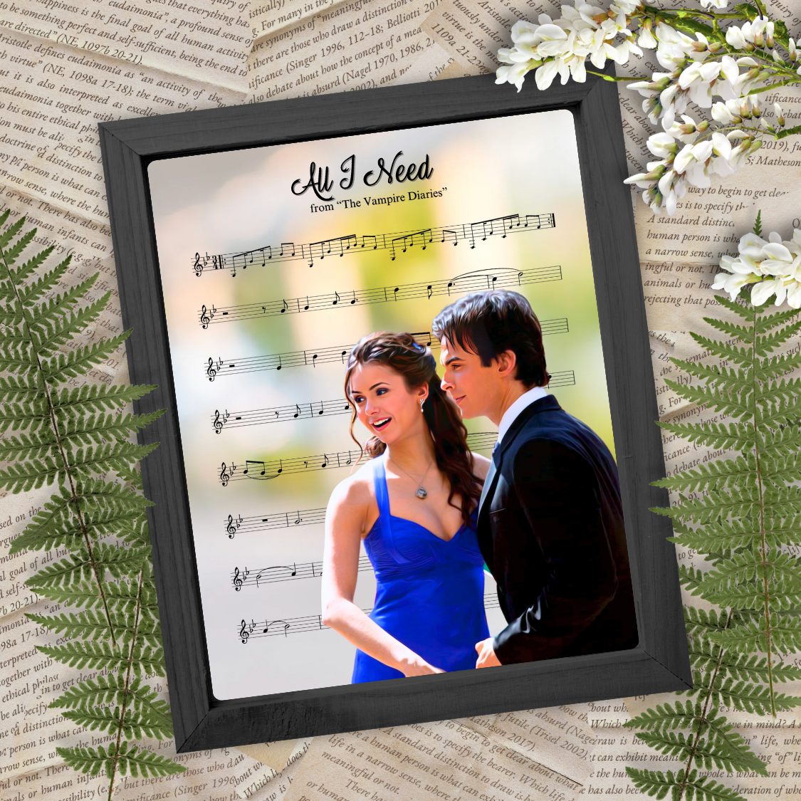 Elena & Damon Music Sheet