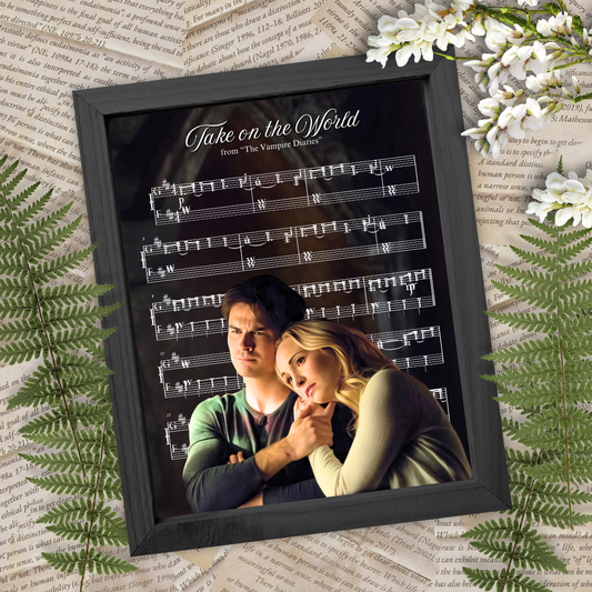 Damon & Caroline Music Sheet