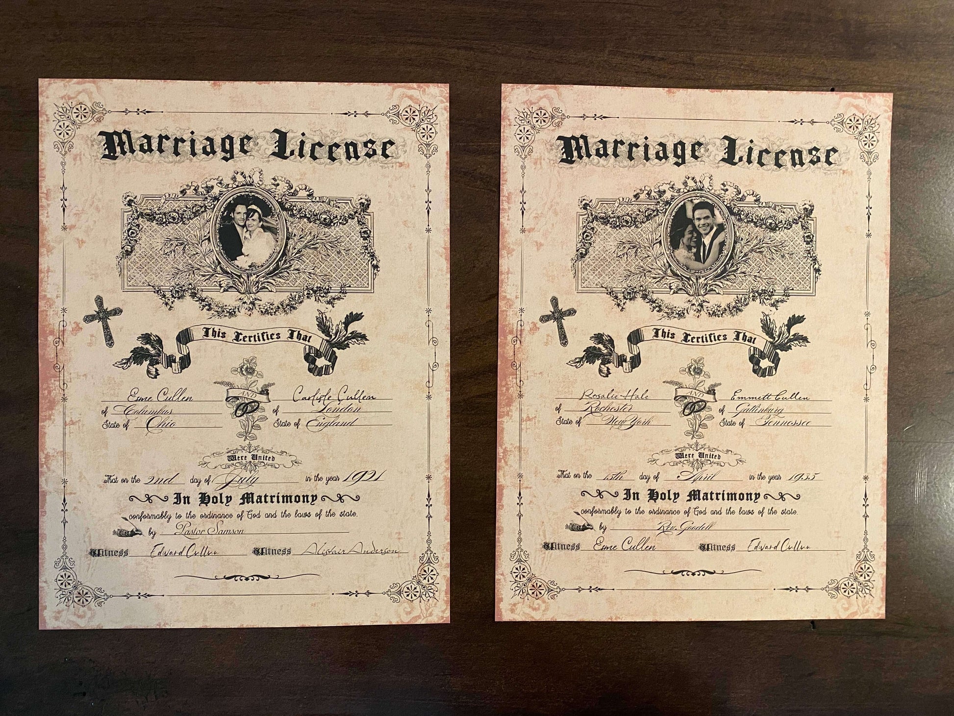 Marriage License (4 Options) image 2