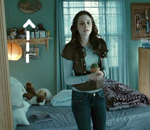 Bella Swan's Bedroom Deer Plaque