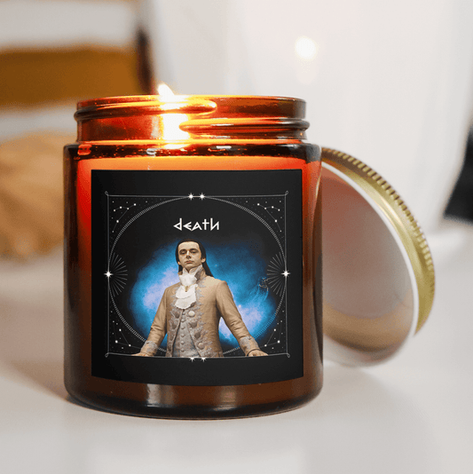 Twilight Tarot Card Candle - Death