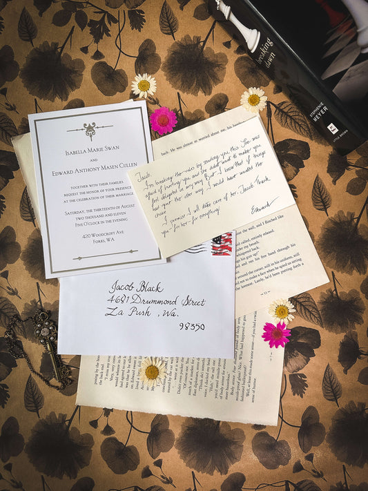 Jacob Black's Wedding Invitation