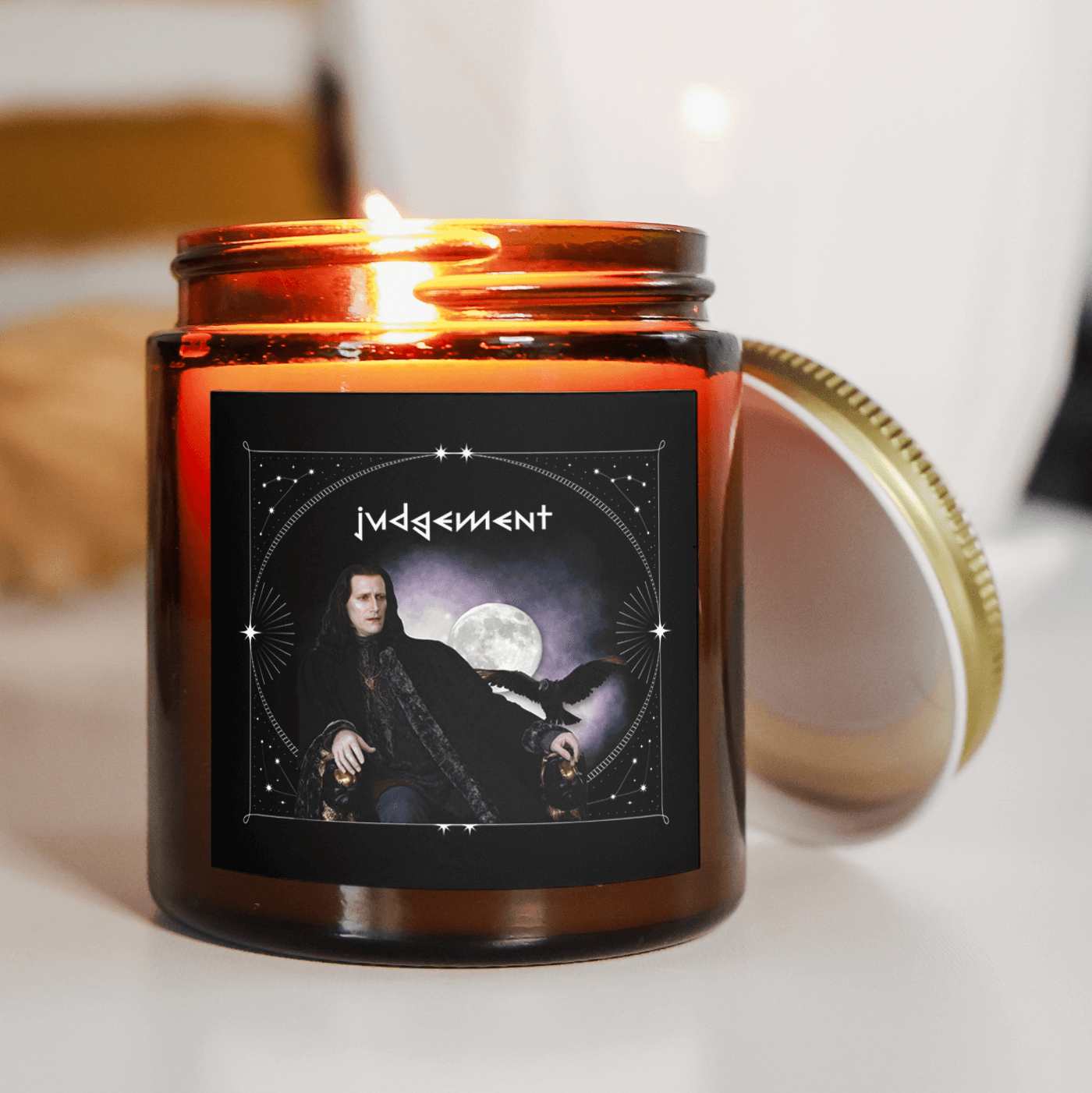 Twilight Tarot Card Candle - Judgement