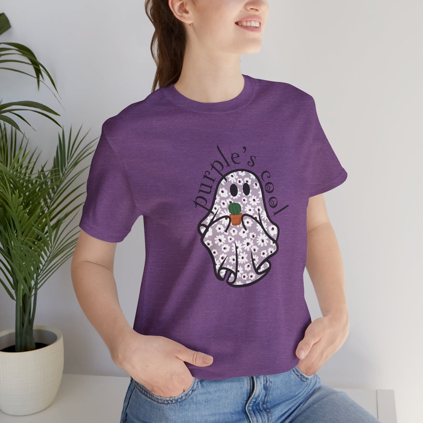 Purple's Cool Ghost T-Shirt