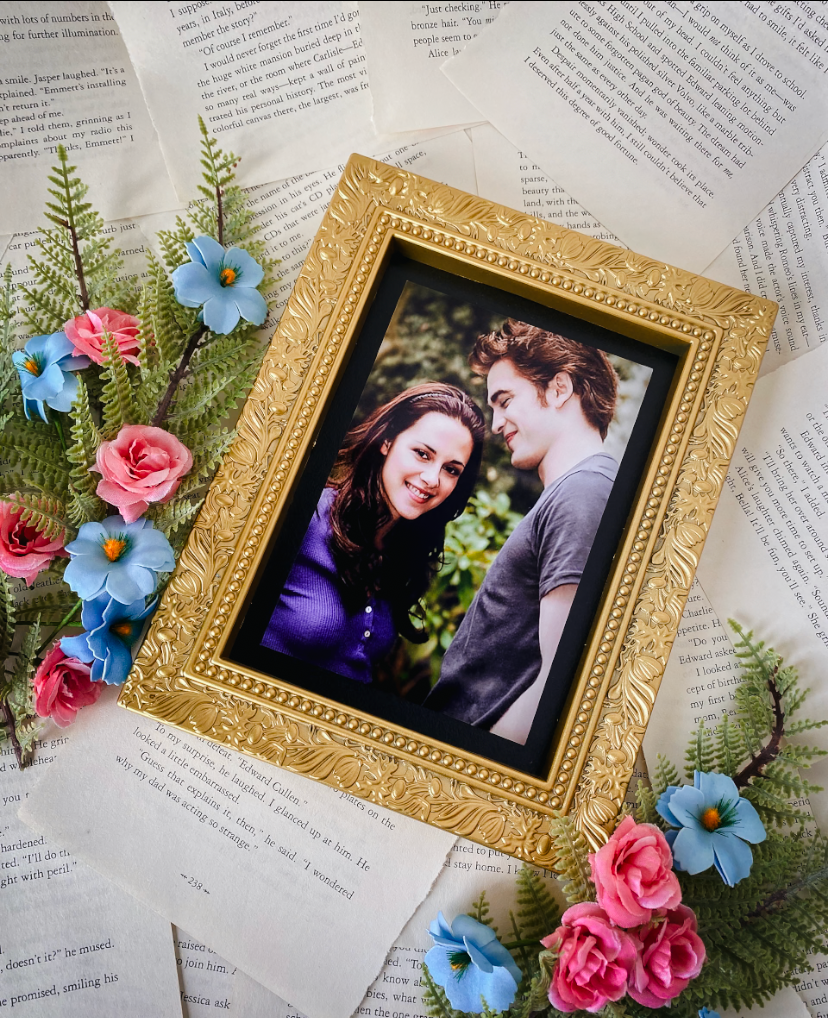 Bella & Edward Shelf Photo