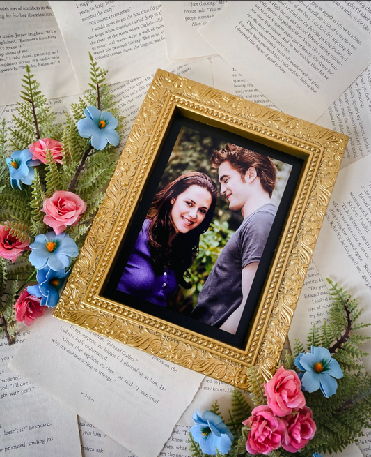 Bella & Edward Shelf Photo