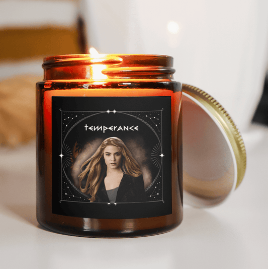 Twilight Tarot Card Candle - Temperance