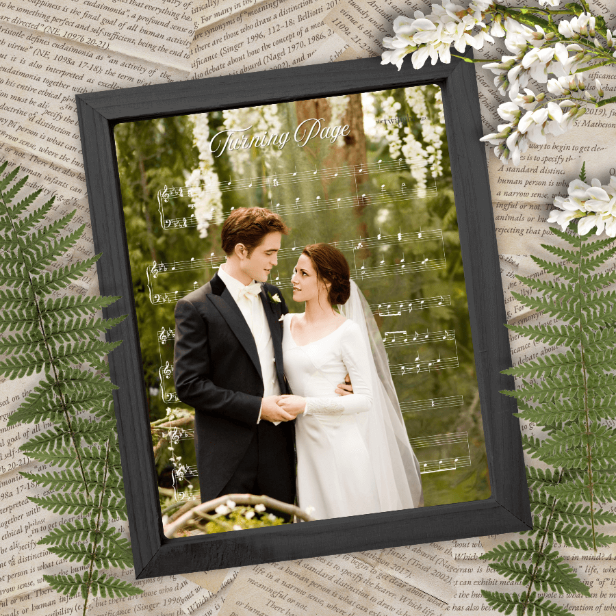 "Turning Page" Music Sheet