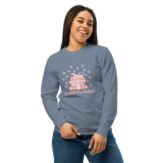 I'm All Booked For Christmas Long-Sleeve Shirt